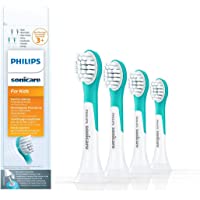 Philips Sonicare For Kids HX6034-33 4 pieza(s) Turquesa cepillo de cabello - Cabezal (Turquesa)
